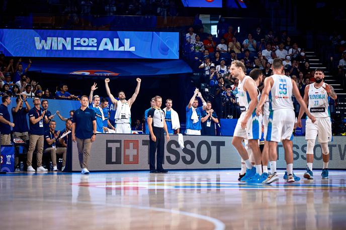 slovenska košarkarska reprezentanca Slovenija : Venezuela SP 2023 | Slovenci so osvojili prvo mesto v skupini F. | Foto FIBA