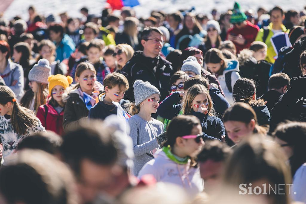 Planica Četrtek mladi gledalci