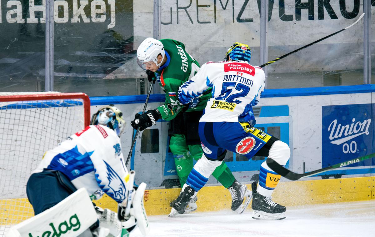 HK Olimpija : VSV Beljak | Olimpija je gostila Beljak in izgubila z 2:5. | Foto HK Olimpija/Domen Jančič