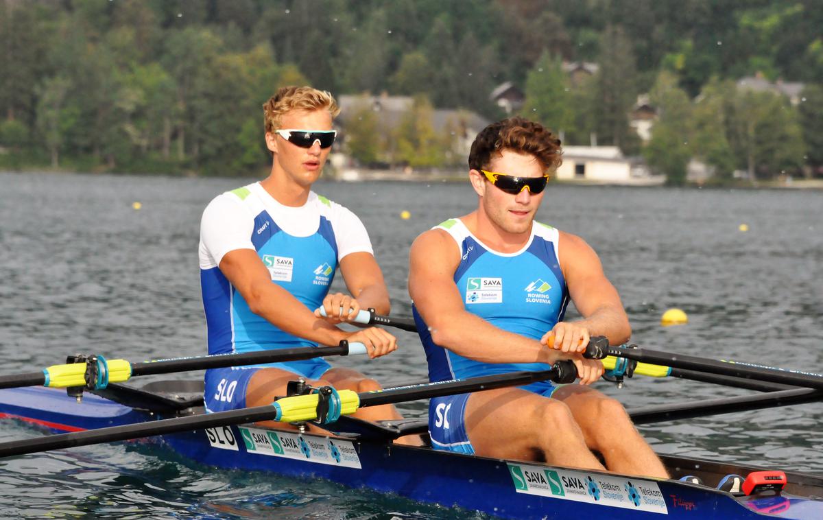 Nik Krebs in Miha Aljančič |  Nik Krebs in Miha Aljančič sta se uvrstila v četrtfinale. | Foto VZS