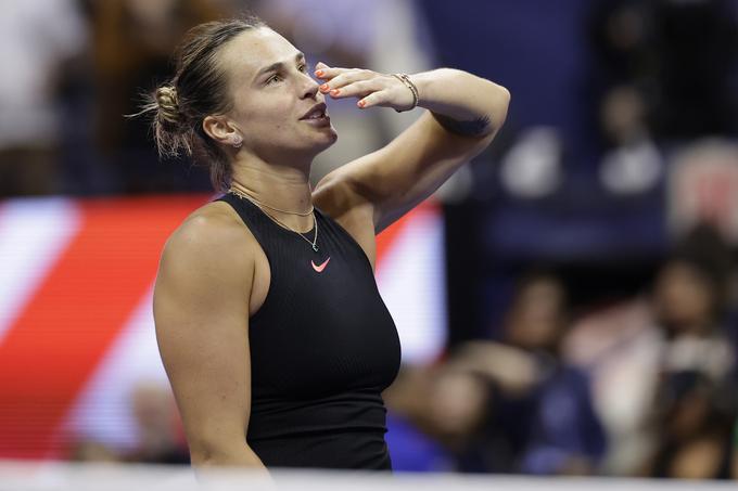 Arina Sabalenka je v četrtfinalu premagala aktualno olimpijsko zmagovalko. | Foto: Guliverimage