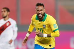 Neymar prehitel Ronalda, preobrat Argentine, konec Messijevega niza