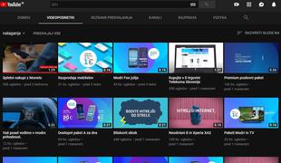 Aplikacija YouTube za Android dobila "temno temo"