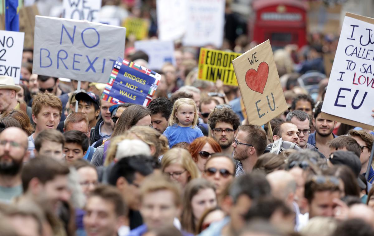 Velika Britanija EU protest brexit | Foto Reuters