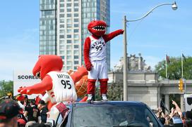 Slavje NBA naslova Toronto Raptors