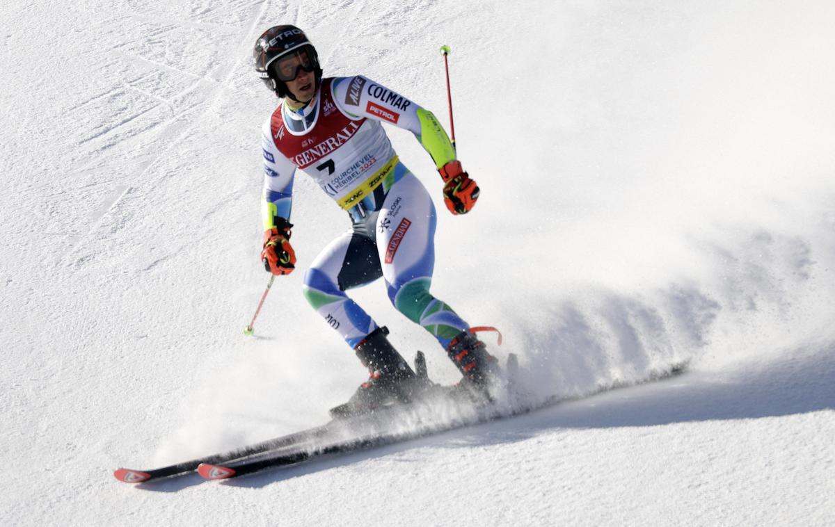 veleslalom SP Žan Kranjec | Žan Kranjec tudi po Courchevelu ostaja brez kolajne na svetovnih prvenstvih. | Foto Reuters