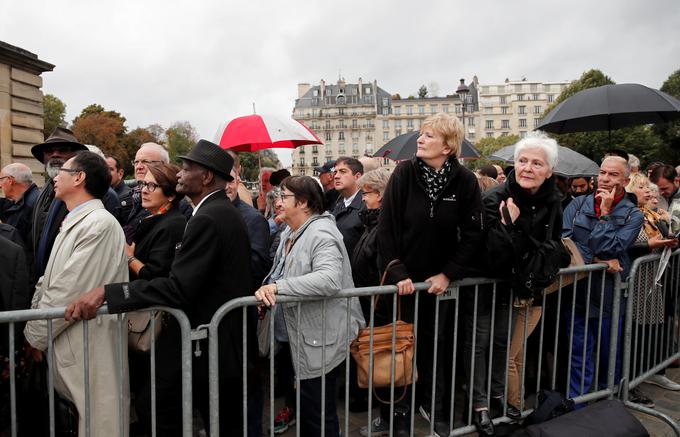 Jacques Chirac pogreb | Foto: Reuters