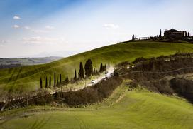 Strade Bianche pokrajina