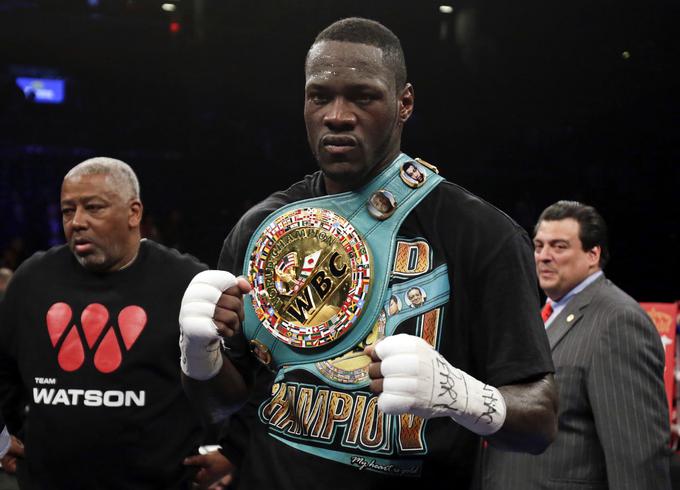 Deontay Wilder ima na računu 40 zmag, od teh 39 z nokavtom. | Foto: Reuters