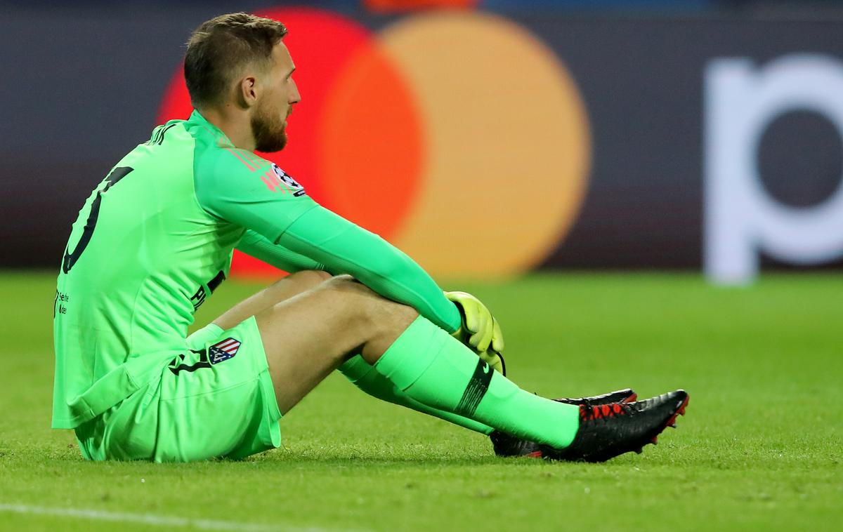 Jan Oblak | Jan Oblak je v sredo doživel najhujši poraz, odkar brani za Atletico. | Foto Guliver/Getty Images