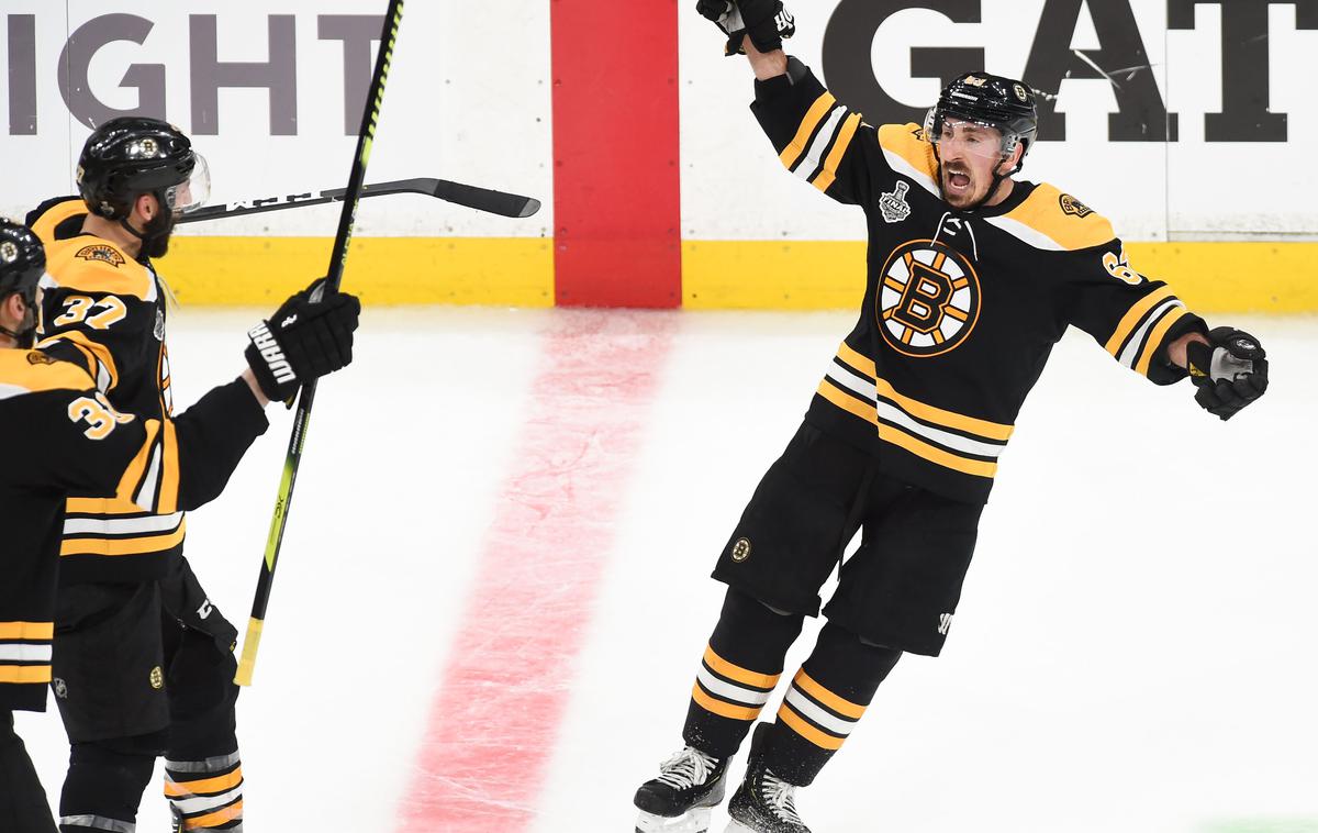 Boston Brad Marchand | Brad Marchand je bil junak Bostona, ko je zadel že v prvi minuti podaljška. | Foto Reuters