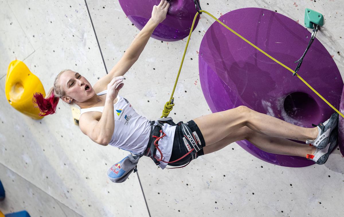 Janja Garnbret Innsbruck 2022 | Edinburgh bo nadomestna lokacija za prvotno načrtovano tekmovanje svetovnega pokala v Wujiangu na Kitajskem. | Foto Guliverimage