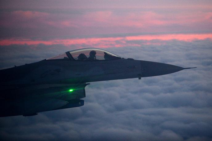 F-16 | Do nesreče je prišlo med rutinskim usposabljanjem. (Fotografija je simbolična.) | Foto Reuters