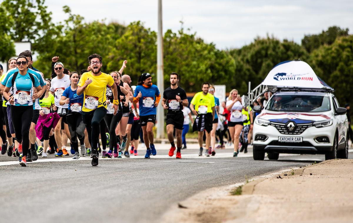 Wings Zadar 2019 | V Zadru je danes potekal tek Wings For Life World Run. Na največji tekaški prireditvi naših sosedov, ki se je je udeležilo rekordnih devet tisoč tekačev, je teklo skoraj 200 Slovencev. | Foto Grega Valančič/Sportida