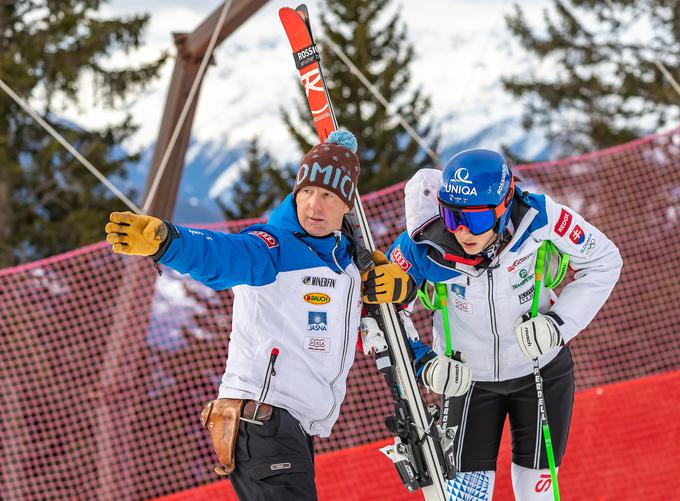 Livio Magoni zdaj Petro Vlhovo usmerja tudi v hitri disciplini. | Foto: Sportida