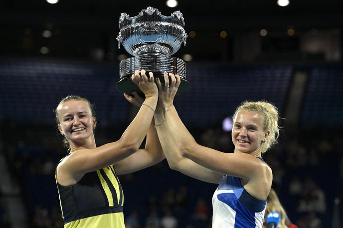 Barbora Krejčikova Katerina Siniakova | Zmagovalki odprtega prvenstva Avstralije. | Foto Reuters