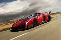 Lamborghini veneno roadster – za devet izbrancev s 3,3 milijona evri