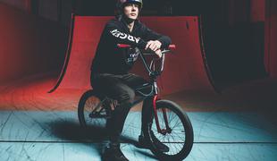 Jaka Remec deseti na EP v BMX