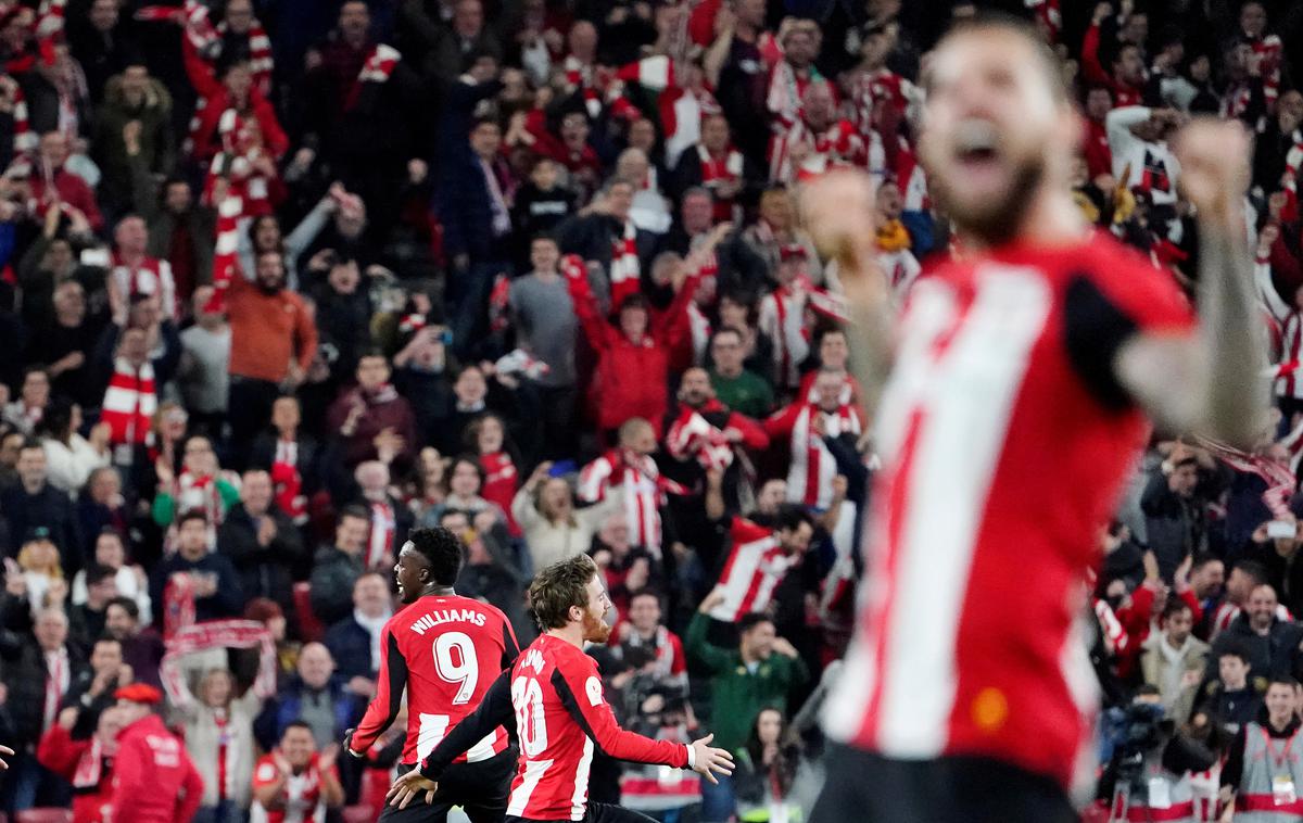 Athletic Bilbao | Athletic Bilbao je zaostajal, a na koncu vse postavil na svoje mesto. | Foto Reuters