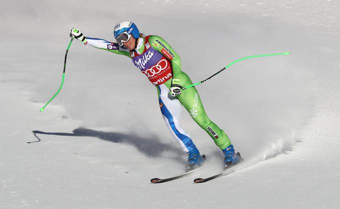 Ilka Štuhec bo kar v treh disciplinah (smuk, superveleslalom in kombinacija) v najožjem krogu favoritinj. | Foto: Sportida