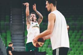 Cedevita Olimpija trening