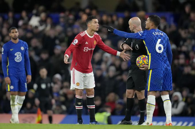 Cristiana Ronalda v četrtek čaka nov derbi angleškega prvenstva. V nedeljo je remiziral s Chelseajem, v četrtek se bo pomeril z Arsenalom. | Foto: Guliverimage/Vladimir Fedorenko