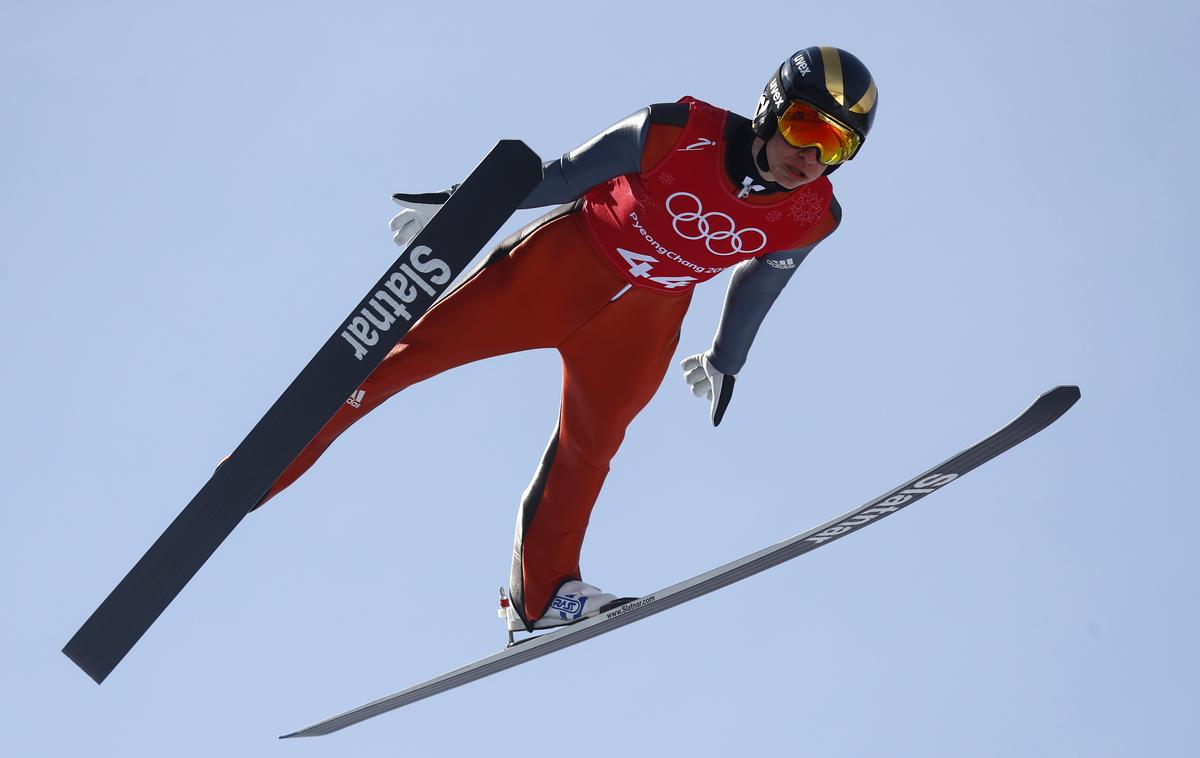 Pjongčang Skoki Tilen Bartol | Foto Reuters