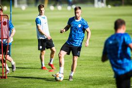 slovenska nogometna reprezentanca, trening