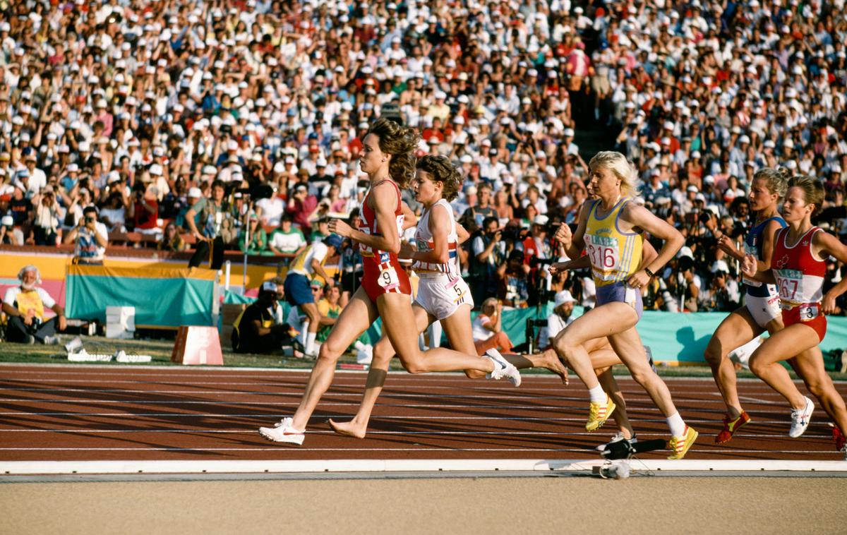 Zola Budd Mary Decker Los angeles 1984 | Foto Getty Images