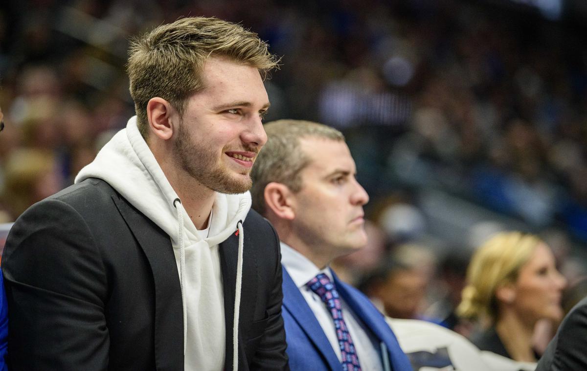 Luka Dončić | Tudi proti Utah Jazz bo Luka Dončić v civilni obleki. | Foto Reuters