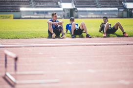 trening Kranj smučarski skakalci Timi Zajc