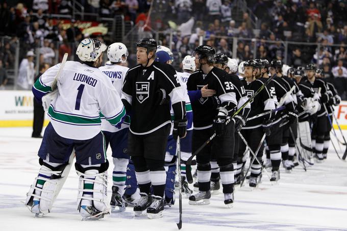 Kopitar je v končnici NHL prvič igral leta 2010, ko so jih v prvem krogu izločili člani Vancouvra. | Foto: Guliverimage/Vladimir Fedorenko