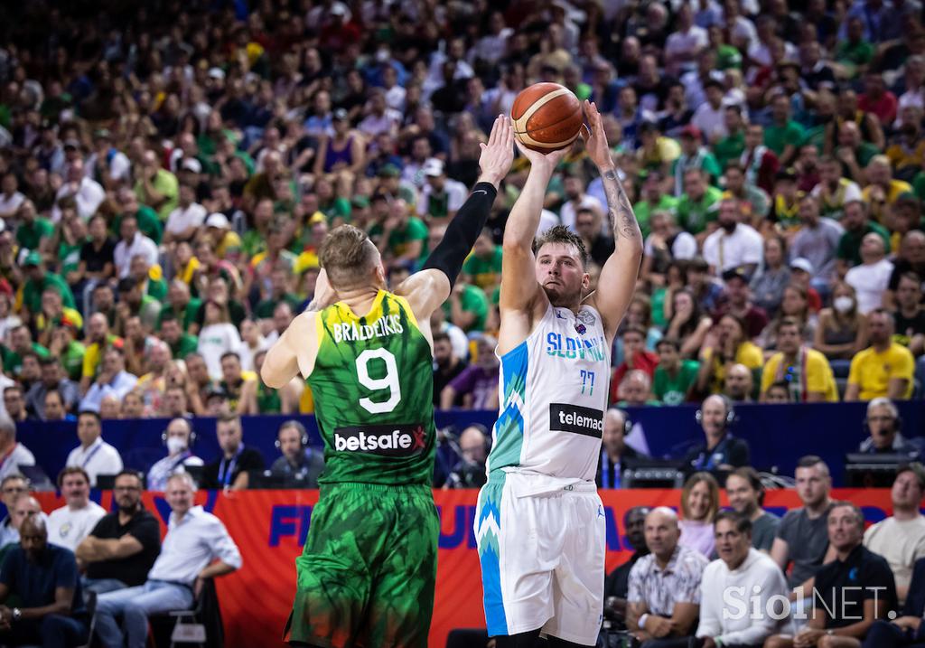 Slovenija : Litva slovenska košarkarska reprezentanca Eurobasket 2022