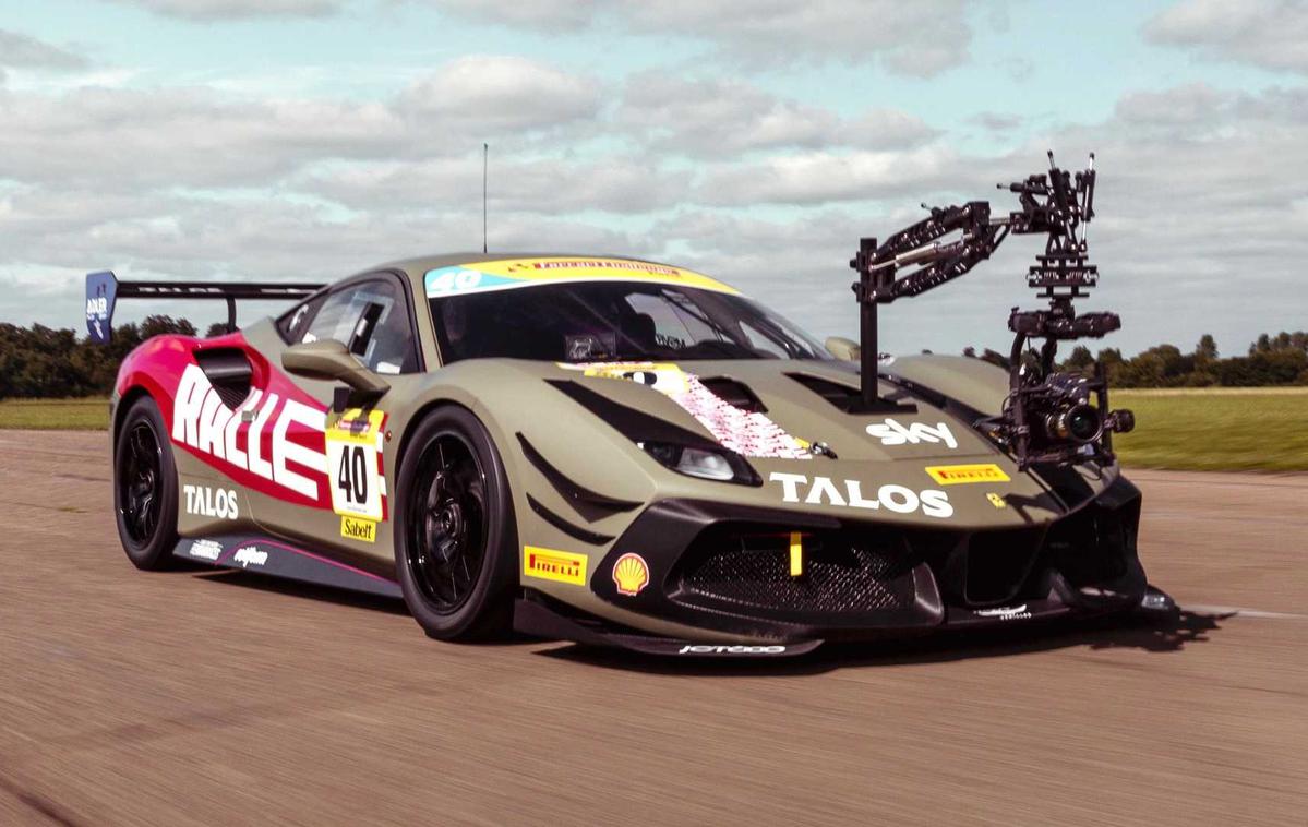 Snemalni ferrari 488 challenge | Foto Ralle