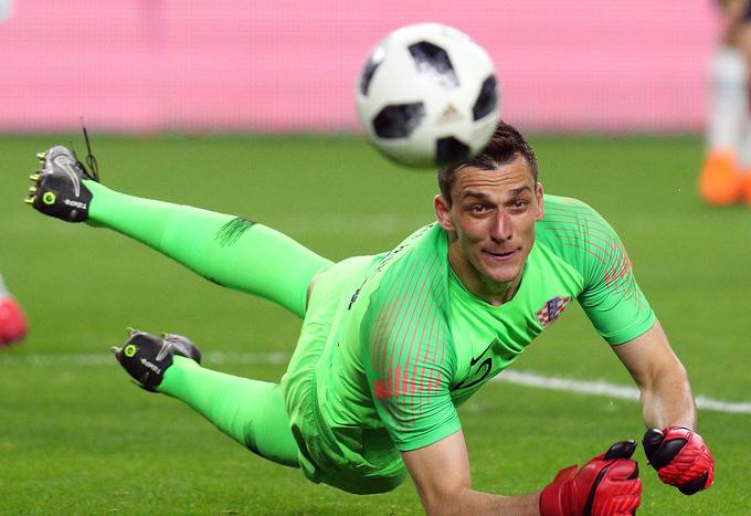 Lovre Kalinić, ki brani za belgijski Gent, v višino meri kar 201 centimeter. | Foto: Guliverimage/Getty Images