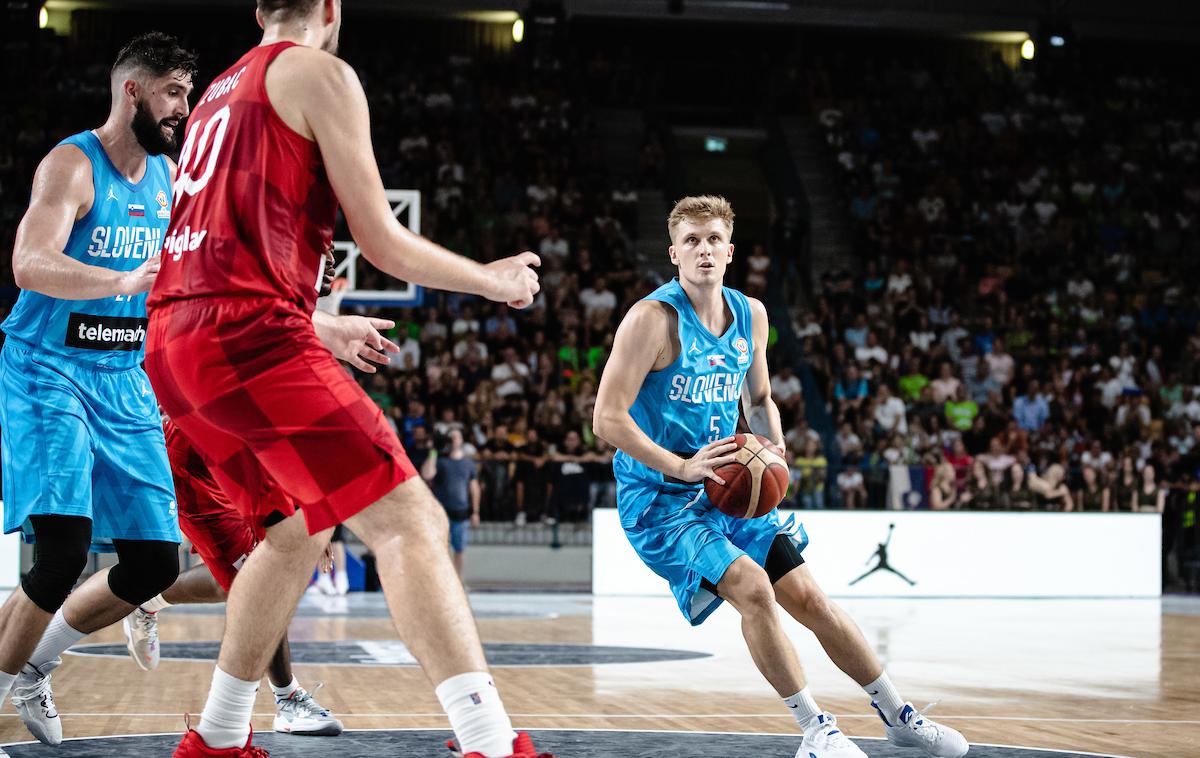 Slovenija Hrvaška Luka Rupnik | Luka Rupnik bo od zdaj igral za španski Burgos. | Foto Blaž Weindorfer/Sportida