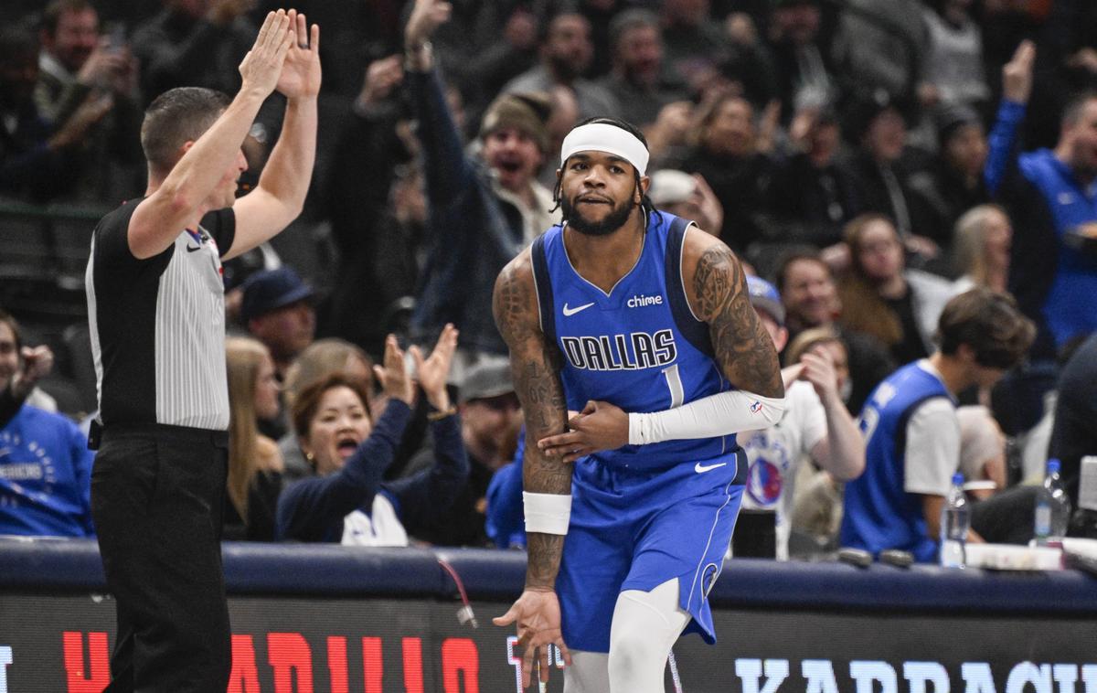 Dallas Mavericks | Jaden Hardy je ob zmagi Dallasa dosegel 25 točk. | Foto Reuters