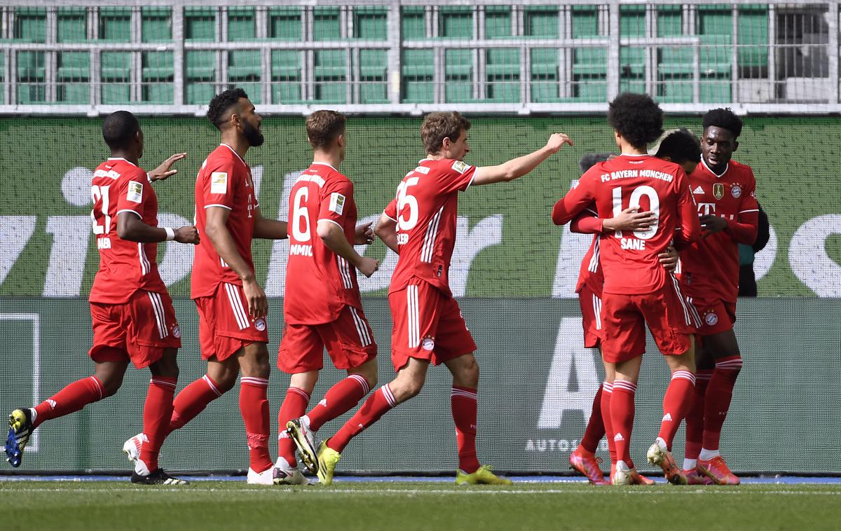 Bayern | Junak Bayerna je bil z dvema zadetkoma komaj 18-letni Jamal Musiala. | Foto Reuters