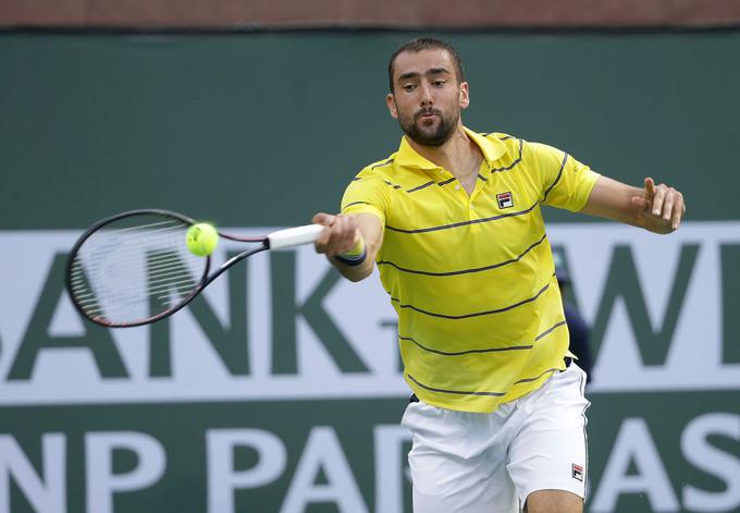 Marin Čilić se je moral posloviti od tekmovanja. | Foto: Guliverimage/Getty Images