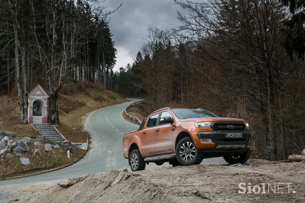 Ford ranger - fotogalerija testnega vozila