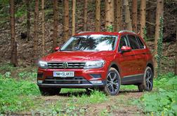 Volkswagen tiguan – eden najpomembnejših volkswagnov je zapeljal v Slovenijo