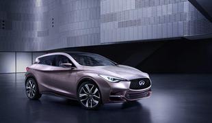 Infiniti Q30 – za zdaj tipanje, napad na Evropo leta 2018