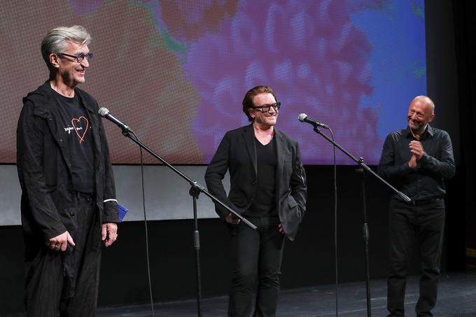 Wim Wenders, Bono in direktor Sarajevskega filmskega festivala Mirsad Purivatra | Foto: SFF/Obala Art Centar