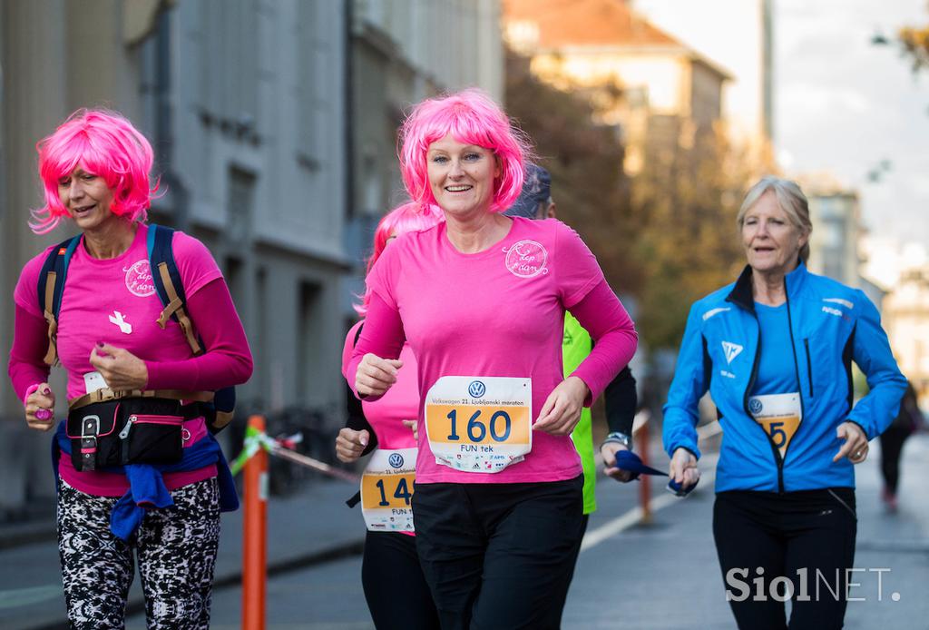 21. Ljubljanski maraton, Fun tek