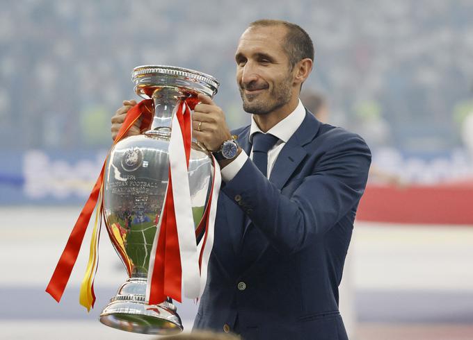 Giorgio Chiellini ima prelepe spomine na finale Eura 2020. | Foto: Reuters