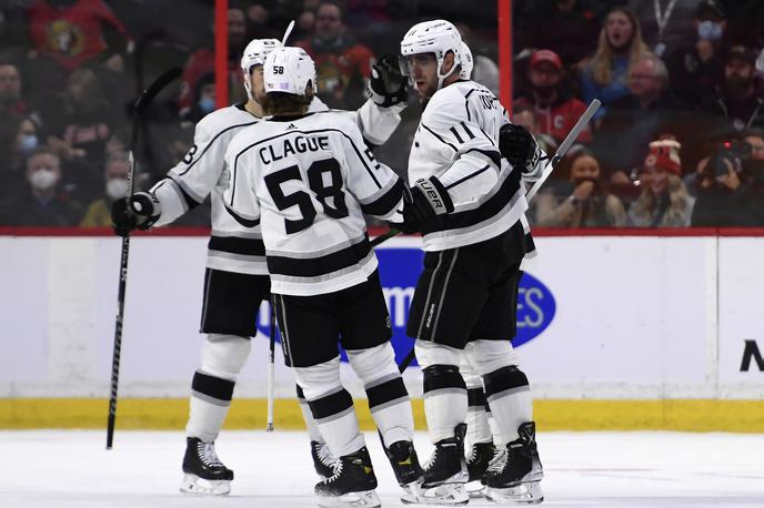 Los Angeles Kings | Anže Kopitar se je s Kralji veselil sedme zaporedne zmage, h kateri je prispeval zadetek. | Foto Guliverimage