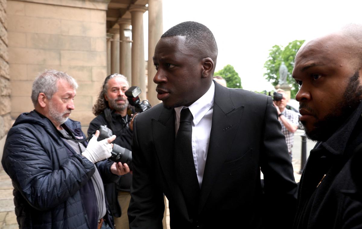 Benjamin Mendy | enjamin Mendy se je danes spet pojavil na sodišču in se izrekel za nedolžnega . | Foto Reuters