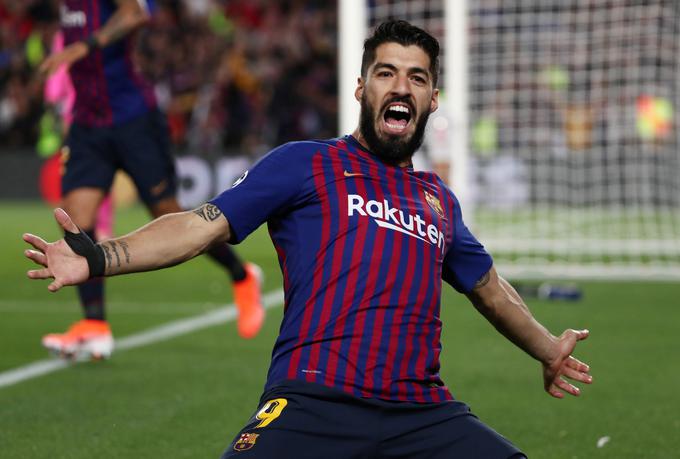 Luis Suarez je zadnjih 12 zadetkov v ligi prvakov dosegel vedno na domačih tekmah. | Foto: Reuters