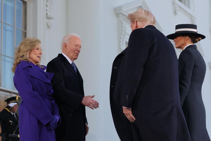 Donald in Melania Trump, Joe in Jill Biden | Foto: Reuters