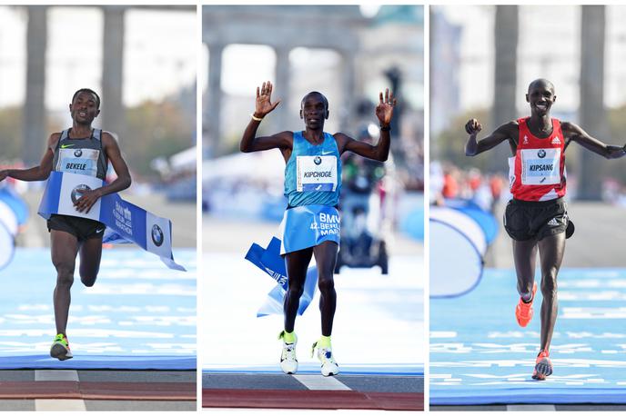 Bekele, Kipchoge, Kipsang Berlin | Foto SCC EVENTS/Jiro Mochizuki